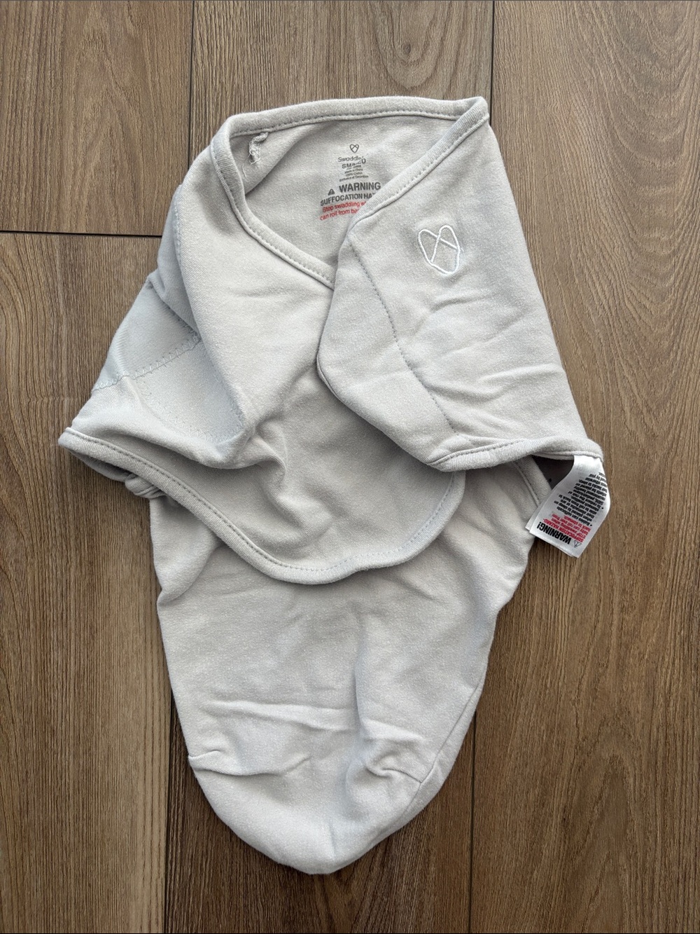 SwaddleMe Light Gray Baby Swaddle